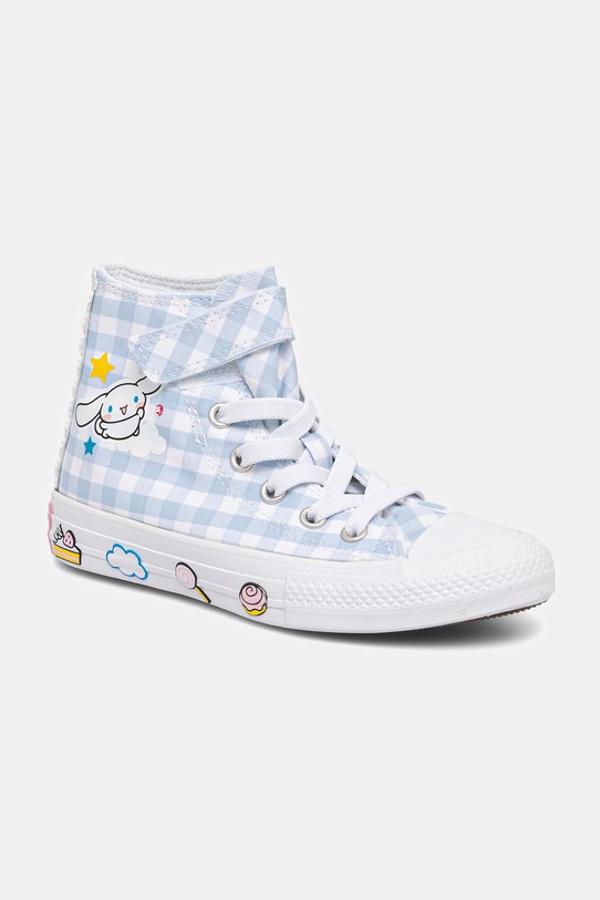 Converse CHUCK TAYLOR ALL STAR 1V HELLO KITTY πάνινα Παιδικά μπλε A17702C