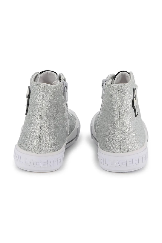 Dětské tenisky Karl Lagerfeld Z31171.36.39 stříbrná SS26