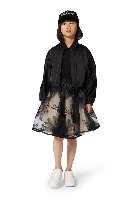 Παιδικά δερμάτινα sneakers Karl Lagerfeld Z31238.36.39