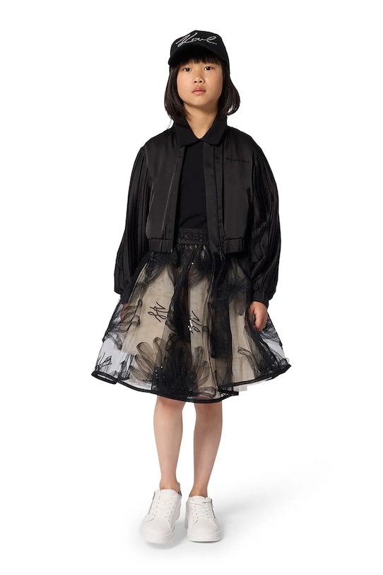 Παιδικά δερμάτινα sneakers Karl Lagerfeld Z31238.36.39