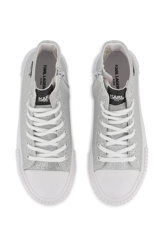 Djevojčice Dječje tenisice Karl Lagerfeld Z31171.30.35 srebrna