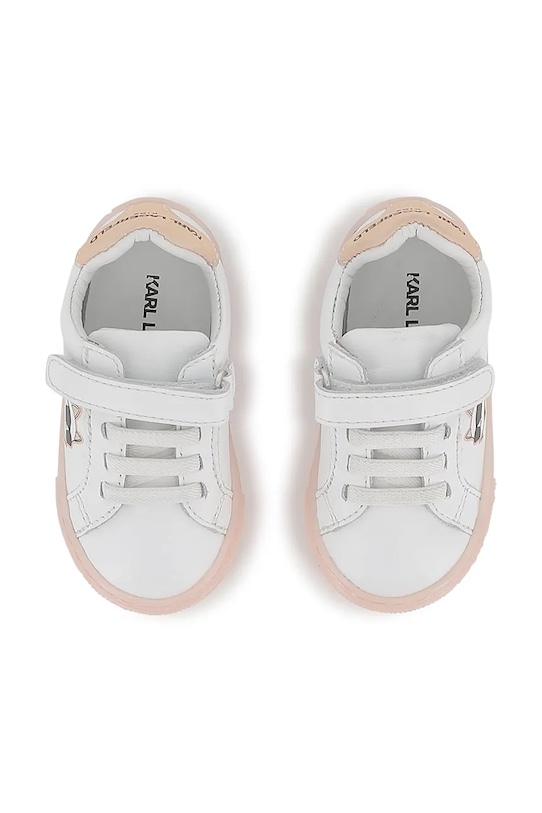 Dievča Detské tenisky Karl Lagerfeld Z31184.21.27 biela