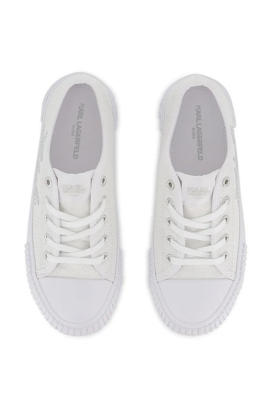 Dievča Detské tenisky Karl Lagerfeld Z31168.27.35 biela