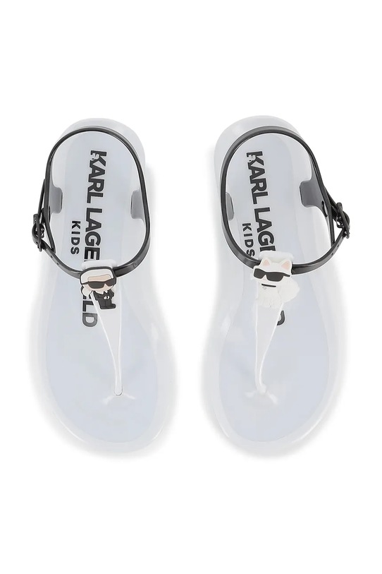 Djevojčice Dječje sandale Karl Lagerfeld Z31173.27.35 bijela