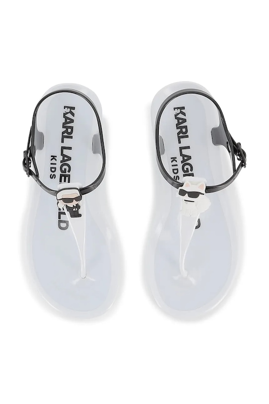 Djevojčice Dječje sandale Karl Lagerfeld Z31173.27.35 bijela