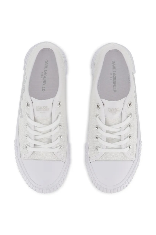 Karl Lagerfeld tenisówki dziecięce biały Z31168.36.39