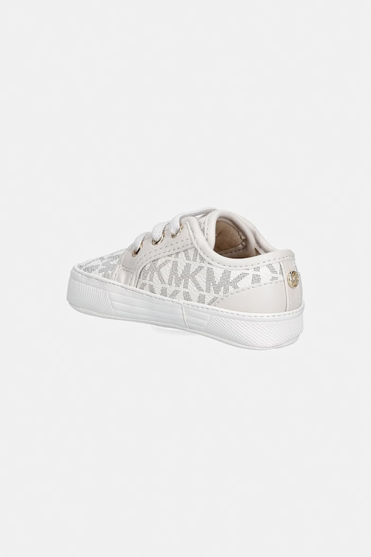 Dziewczynka Michael Kors buty niemowlęce BABY BRITTANIA HEARTS MK04984256 beżowy