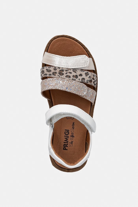 Primigi sandały dziecięce skórzane beżowy 1387011.31.35
