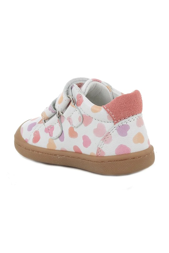 Dziewczynka Primigi półbuty skórzane dziecięce 1400055 biały