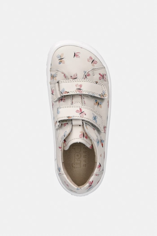 Detské kožené poltopánky Froddo BAREFOOT BAZE biela G3130284.25.30