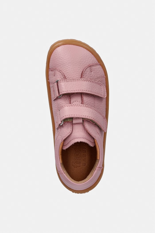 Detské kožené poltopánky Froddo BAREFOOT BAZE ružová G3130284.25.30