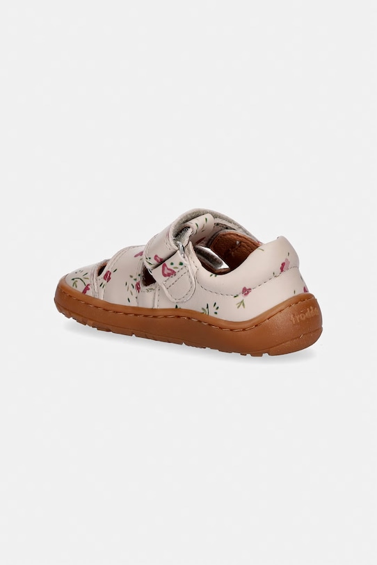 Dziewczynka Froddo sandały dziecięce skórzane BAREFOOT SANDAL G3150291.20.24.G beżowy