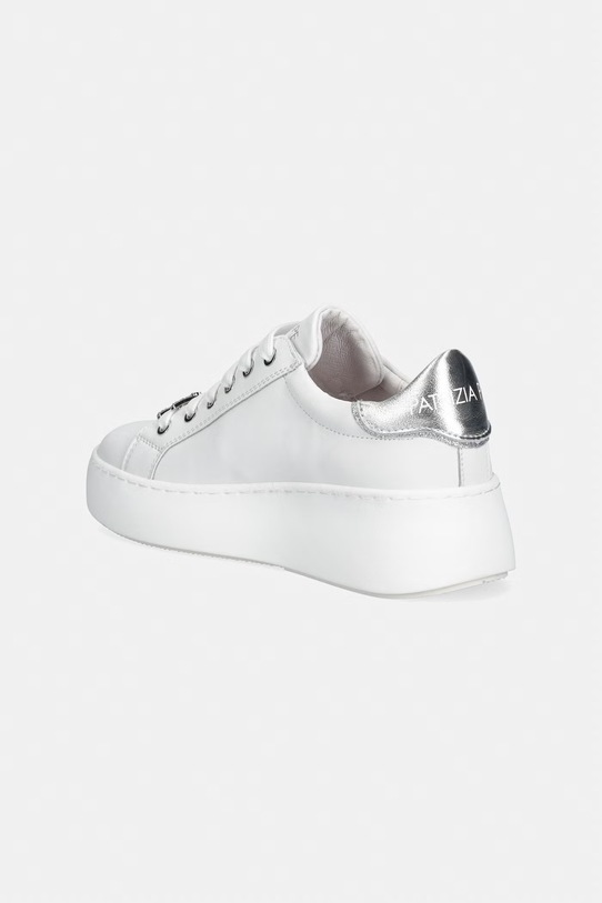 Deklice Patrizia Pepe superge ženske usnjene PPJ350 bela