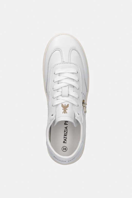 Patrizia Pepe sneakersy dziecięce skórzane biały PPJ361