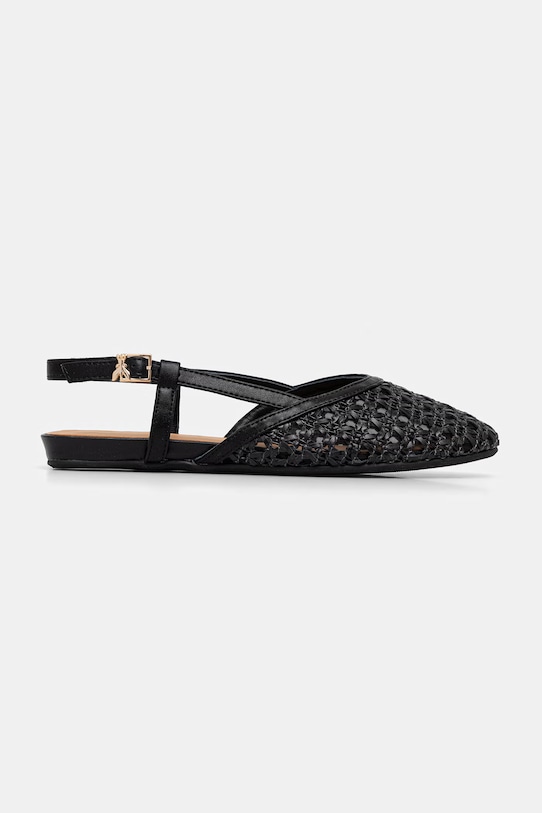Patrizia Pepe ballerine per bambini PPJ379 nero SS26
