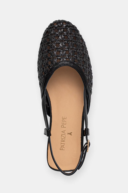 Patrizia Pepe ballerine per bambini nero PPJ379