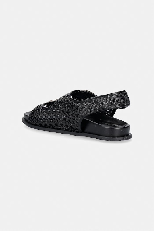 Dievča Patrizia Pepe sandále detské PPJ383 čierna