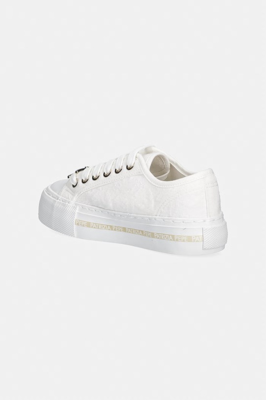 Dziewczynka Patrizia Pepe tenisówki dziecięce PPJ372.31.34 biały