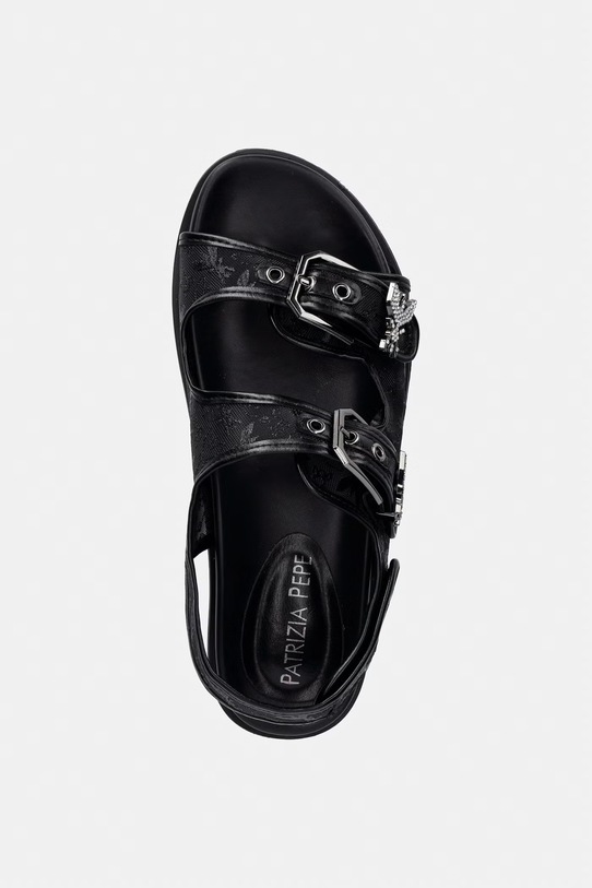 Patrizia Pepe σανδάλια παιδικά μαύρο PPJ385