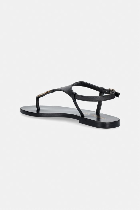 Dievča Patrizia Pepe sandále detské kožené PPJ403 čierna