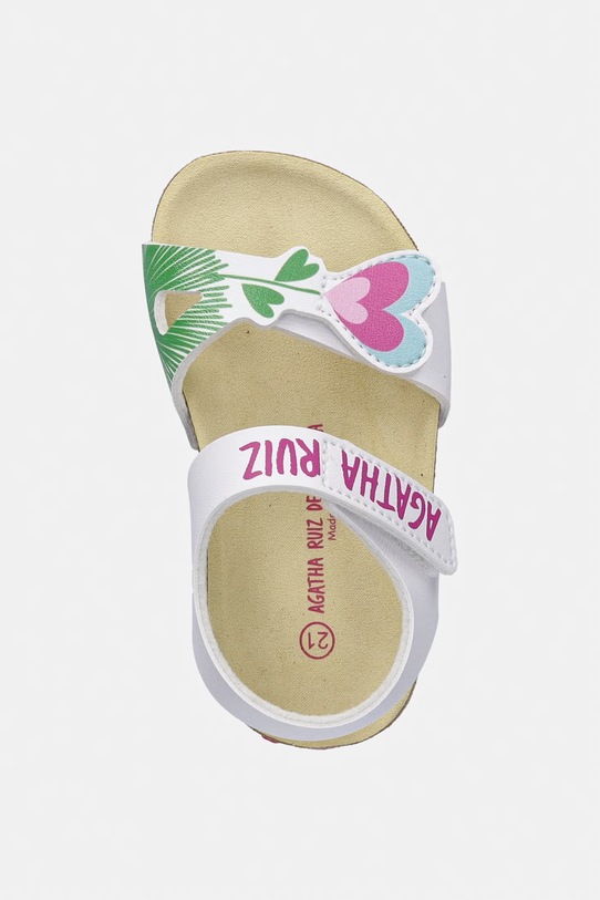 Dječje sandale Agatha Ruiz de la Prada bijela 262979.20.27