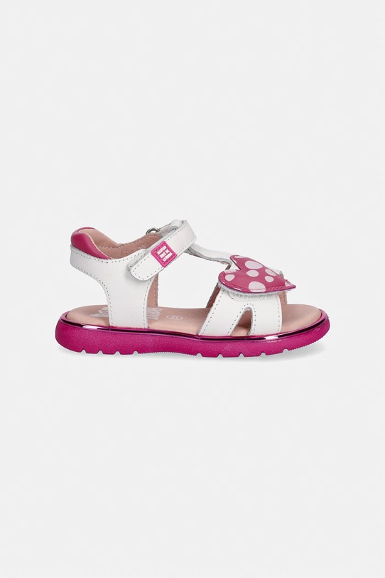 Agatha Ruiz de la Prada sandále detské kožené 262961.22.23 biela SS26