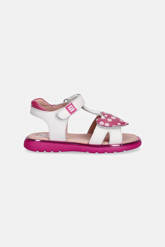 Agatha Ruiz de la Prada detské kožené sandále 262961.24.27 biela SS26