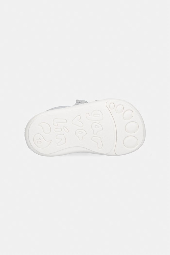 Garvalin tenisice za djecu od kože 262322.19.23 srebrna