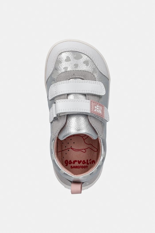 Garvalin Tenisice za djecu od kože srebrna 262322.24.26