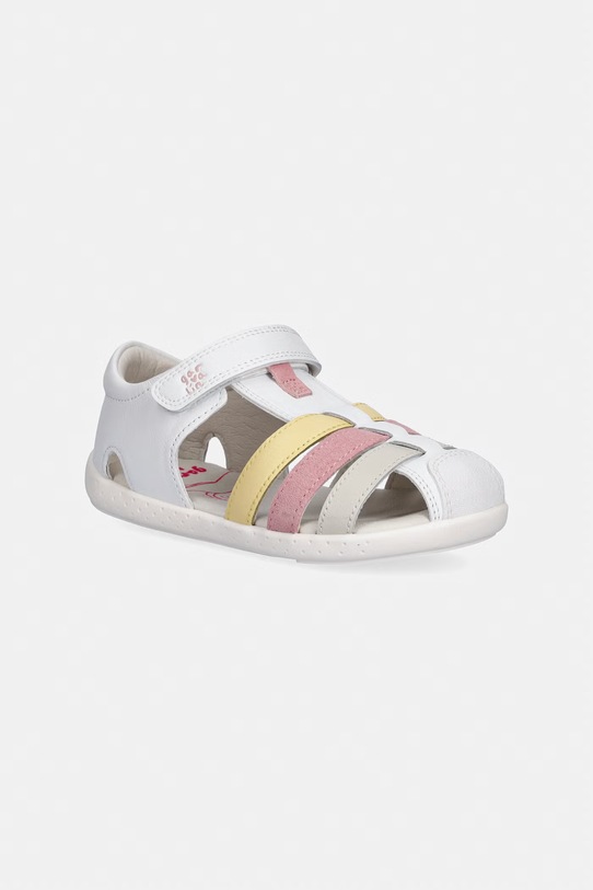 Garvalin Σανδάλια Παιδικά δερμάτινα λευκό 262325.G.24.26