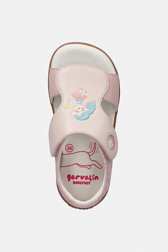 Garvalin sandale za djecu kožne roza 262328.24.26