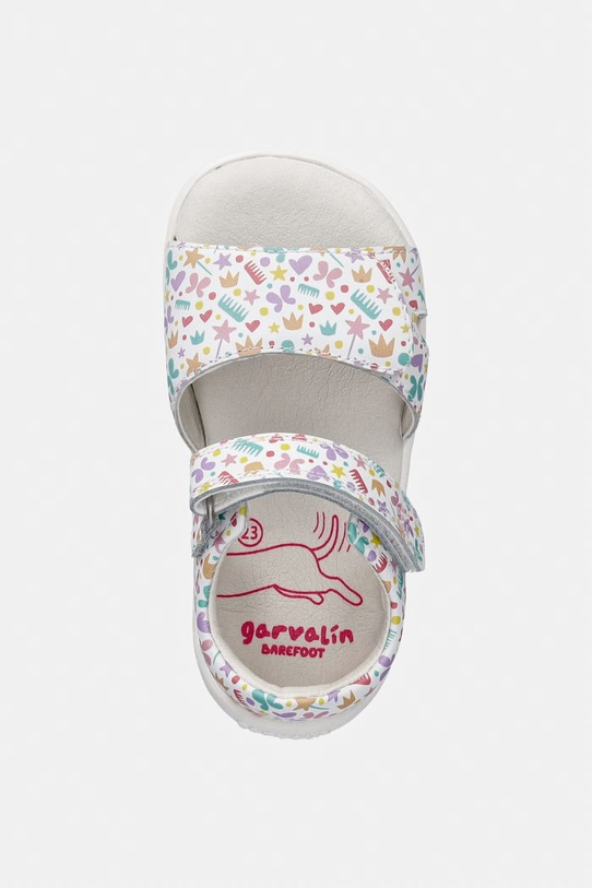 Garvalin Σανδάλια Παιδικά δερμάτινα λευκό 262333.19.23