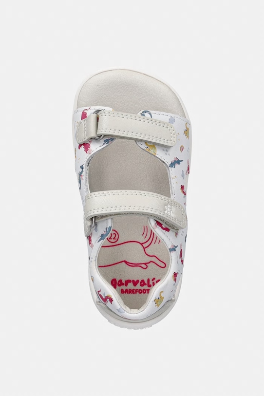 Detské kožené sandále Garvalin biela 262334.19.23