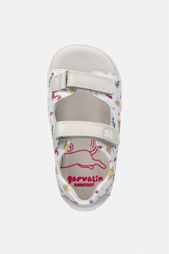 Dětské kožené sandály Garvalin bílá 262334.24.26