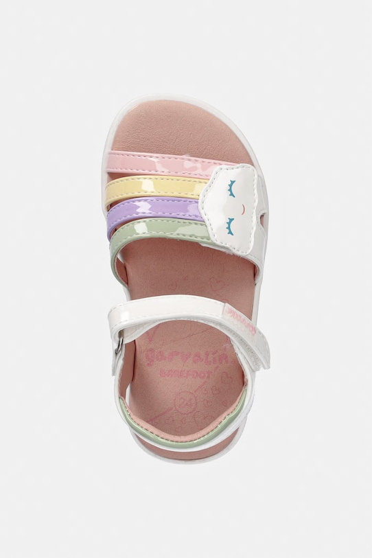 Garvalin sandały dziecięce biały 262431