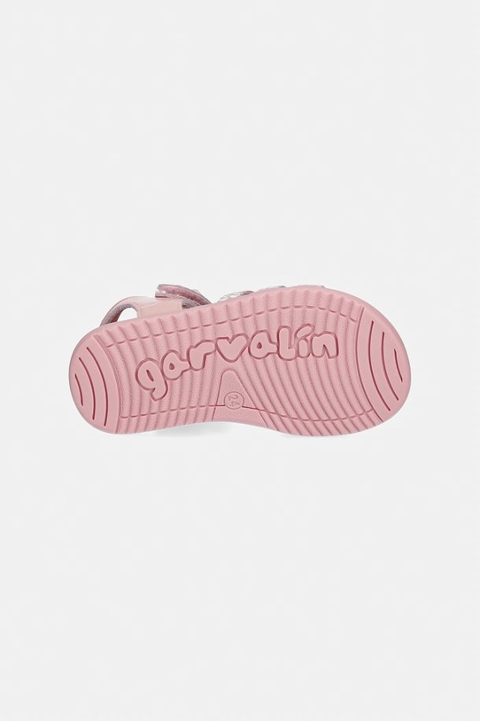 Garvalin sandały dziecięce skórzane 262433 różowy