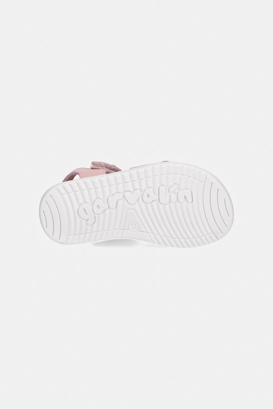 Garvalin sandały dziecięce skórzane 262434 różowy