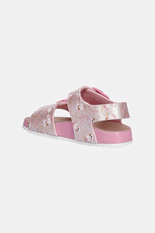 Dziewczynka Garvalin sandały dziecięce 262461 różowy