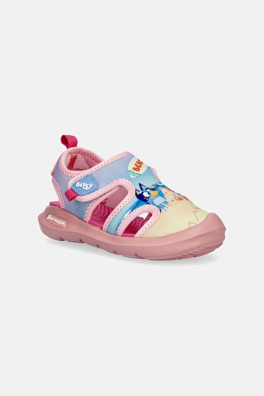 Dětské sandály Garvalin Postavičky z pohádek růžová 262850.G