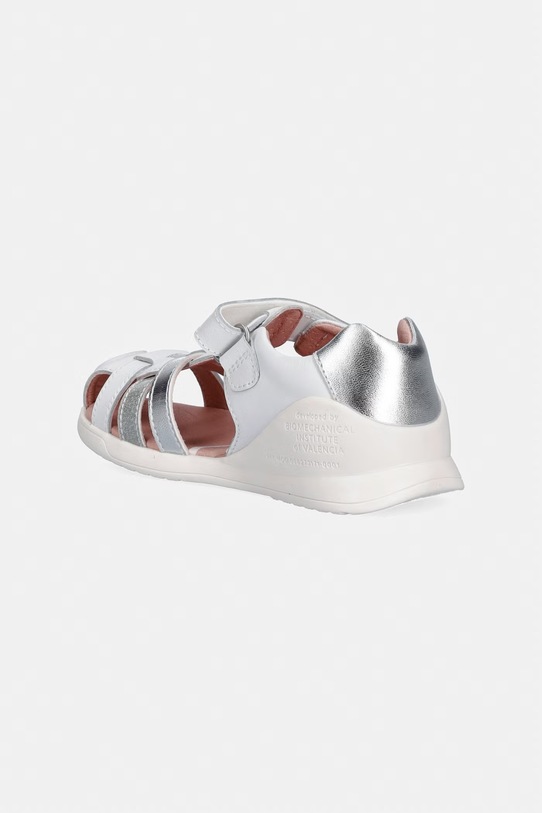 Κοριτσίστικα Παιδικά δερμάτινα σανδάλια Biomecanics 262150.G λευκό
