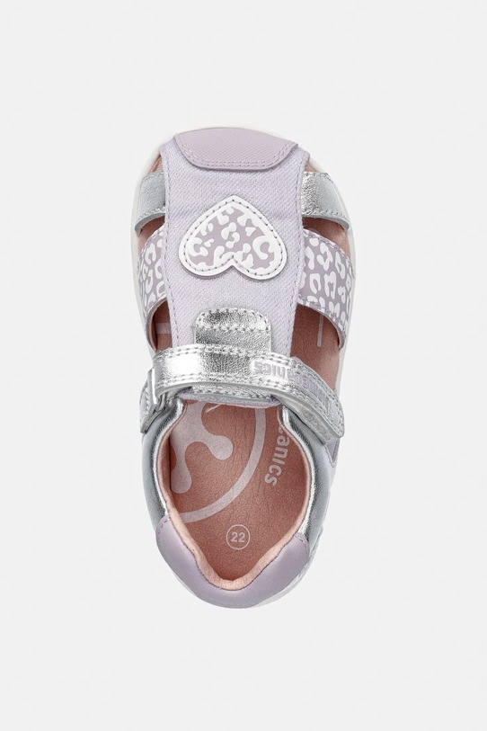 Biomecanics sandały dziecięce srebrny 262161.19.23