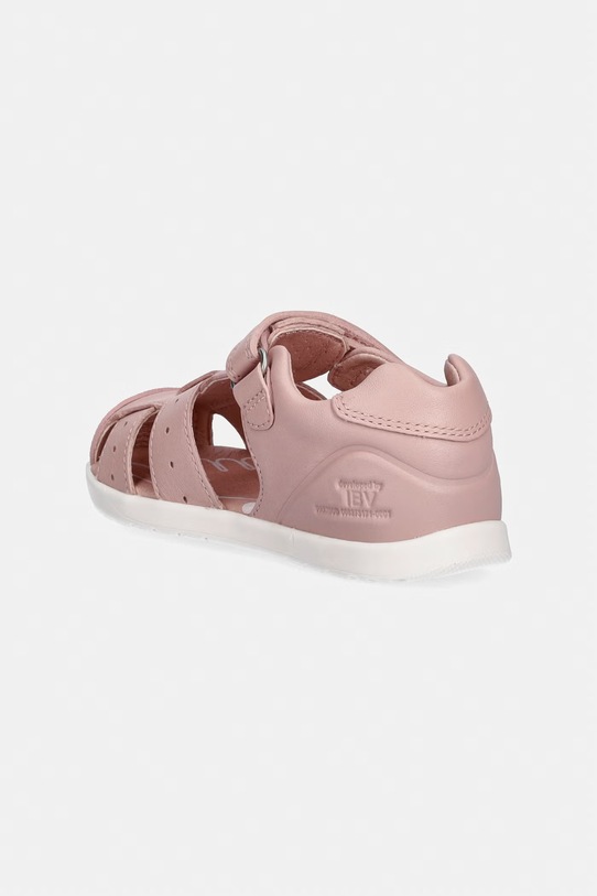 DÍVKA Dětské kožené sandály Biomecanics 262164.G.19.23 růžová