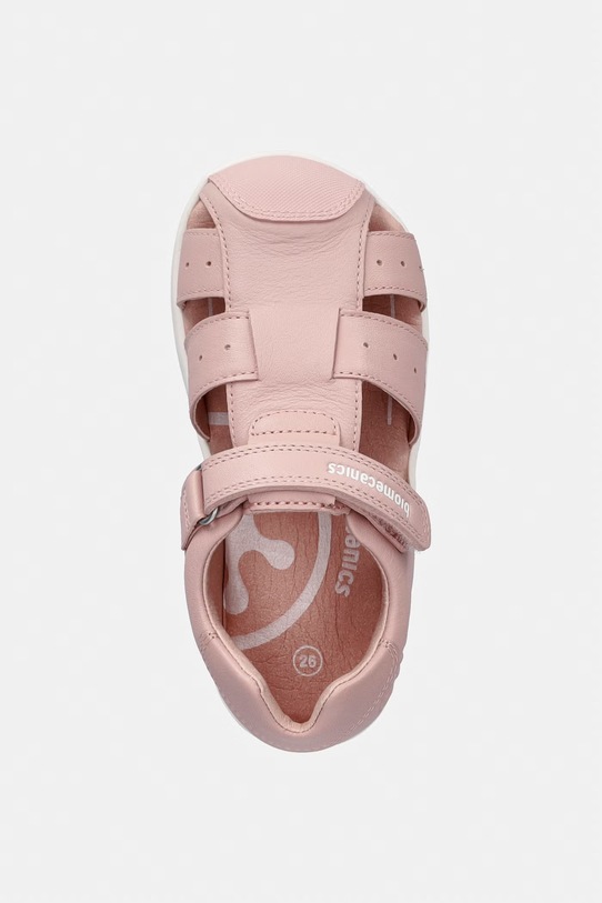 Biomecanics sandały skórzane dziecięce różowy 262164.G.24.26