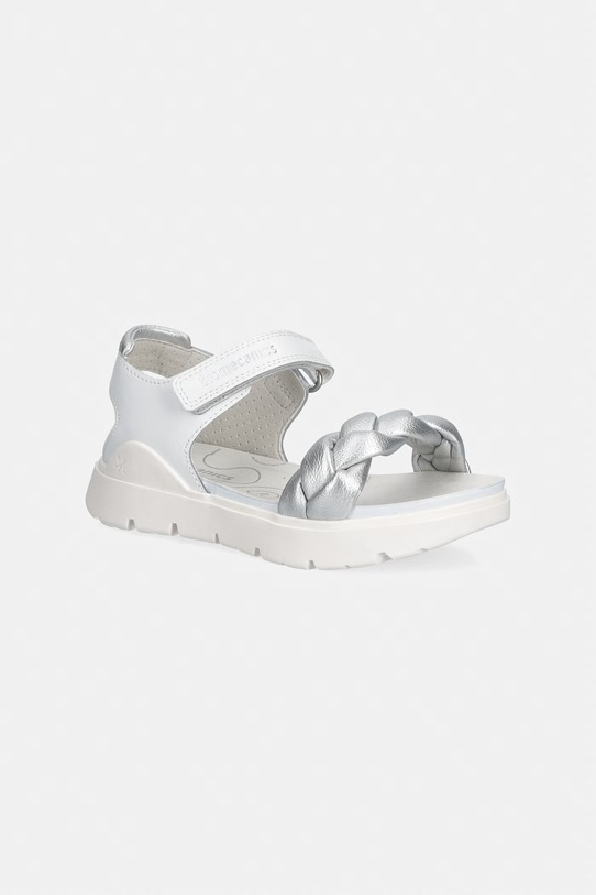 Biomecanics sandały skórzane biały 262220