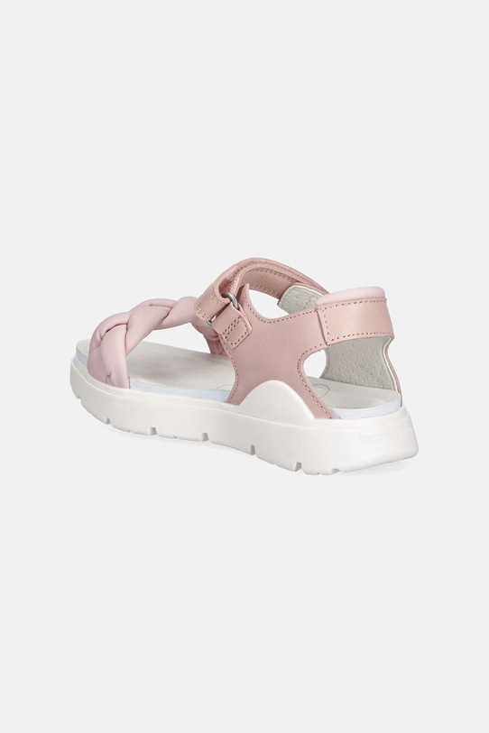 Dziewczynka Biomecanics sandały skórzane 262220 różowy