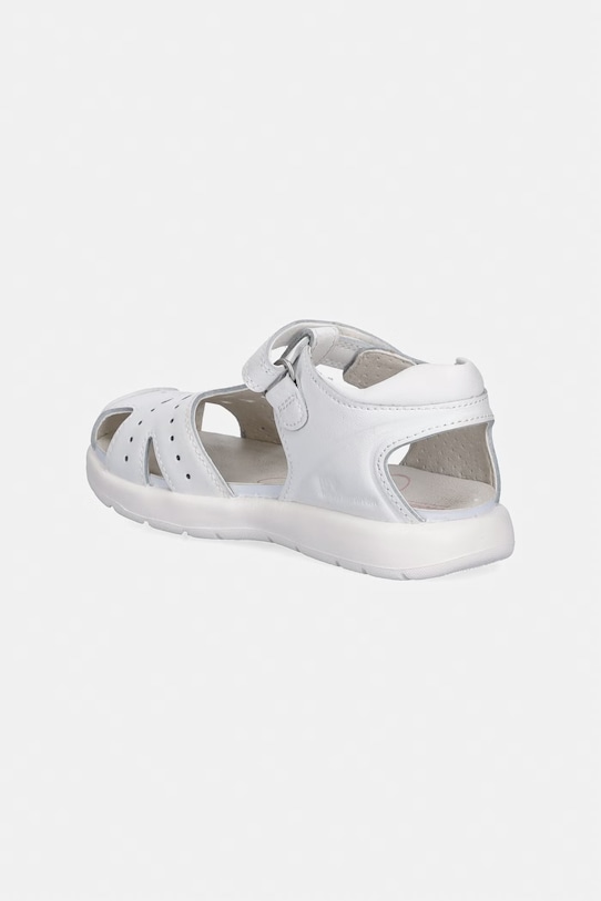 Dievča Biomecanics sandále detské kožené 262200.24.27 biela