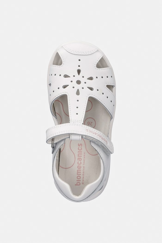 Biomecanics sandále detské kožené biela 262200.24.27