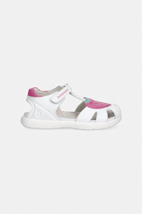 Biomecanics sandali otroški usnjeni 262201.28.32 bela SS26