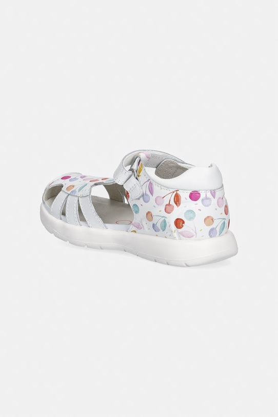 DÍVKA Dětské kožené sandály Biomecanics 262202.24.27 bílá