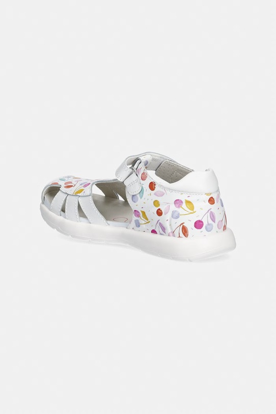 DÍVKA Dětské kožené sandály Biomecanics 262202.28.32 bílá